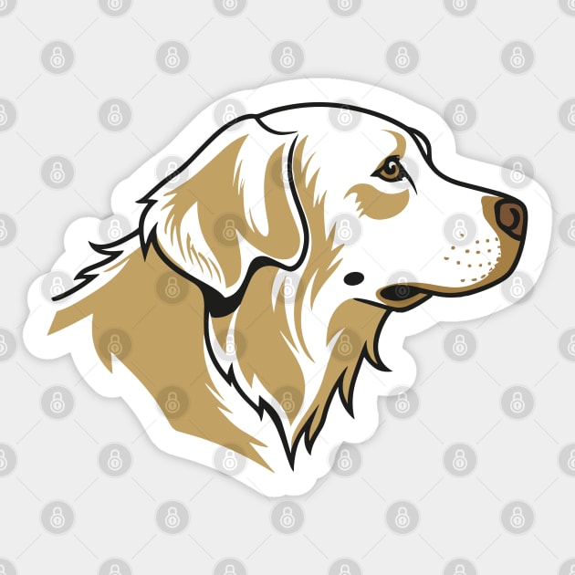 National Golden Retriever Day – February Sticker by irfankokabi